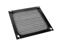 image of OcUK Aluminium Fan Filter 80mm - black