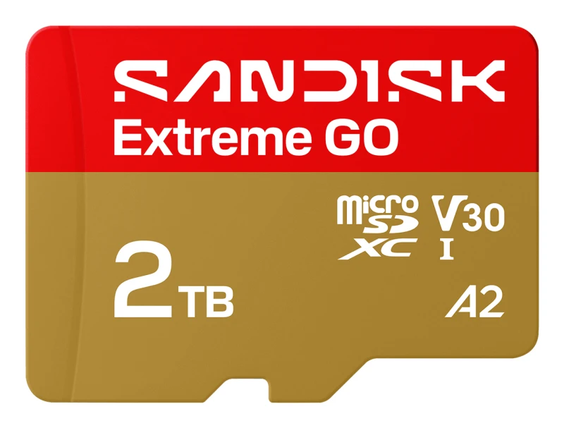Image of SanDisk Extreme GO 2 TB MicroSDXC UHS-I