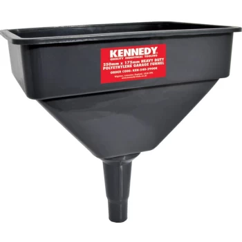 image of 10'X7' H/D Polyethylene Garage Funnel - Kennedy