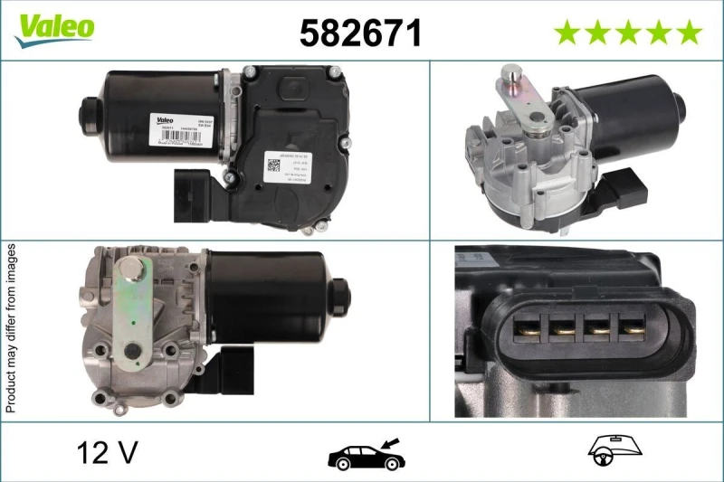 Image of Wiper motor VALEO 582671