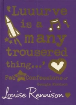 Image of Luuurve Is a Many Trousered Thing by Louise Rennison Hardback