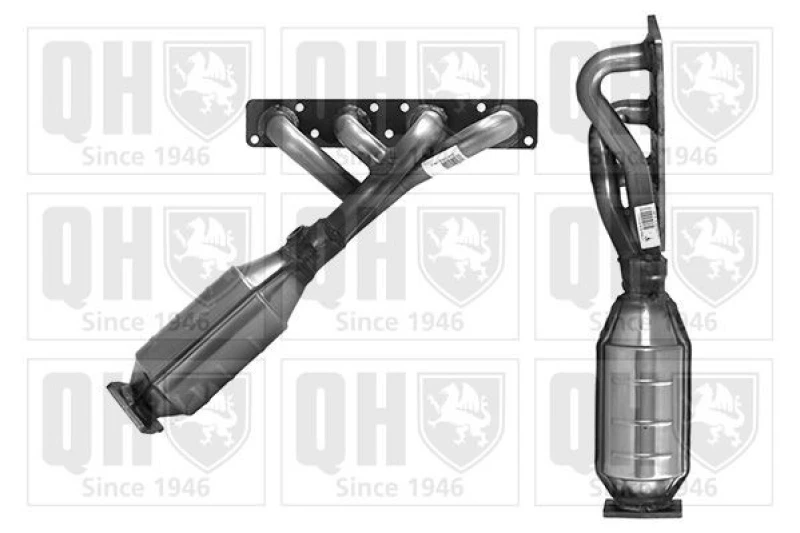 Image of QUINTON HAZELL Catalytic converter QUINTON HAZELL QCAT91184H