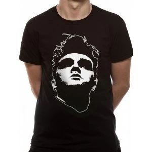 image of Morrissey - Head Mens XX-Large T-Shirt - Black