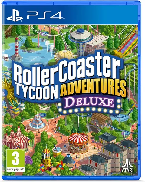 Image of Roller Coaster Tycoon Adventures Deluxe PS4 Game