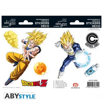 Image of Dragon Ball - Dbz/ Goku-Vegeta Mini Stickers