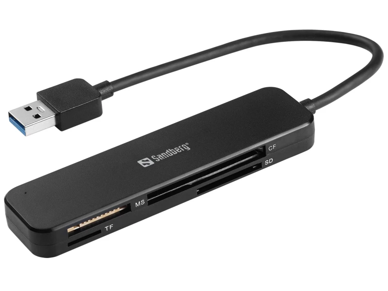 Image of Sandberg USB 3.0 Pocket Card Reader