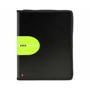 Image of Exactive Conference Folder A4, Black, Pack of 5