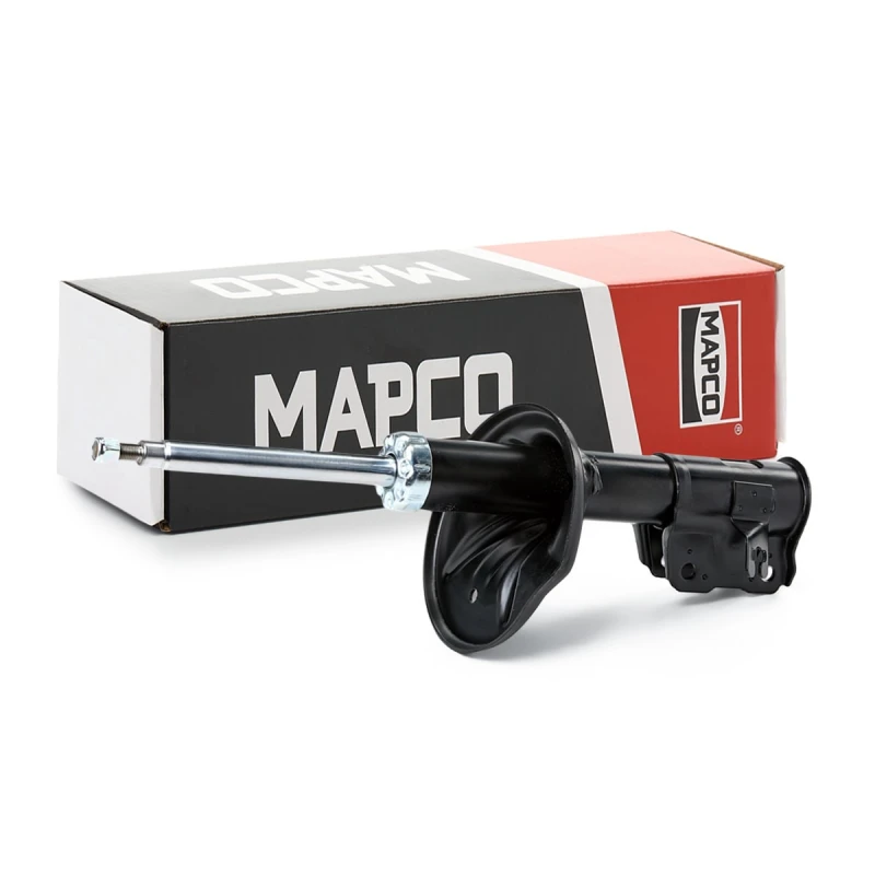 Image of MAPCO 40538 Shock absorber Front Axle Right, Gas Pressure, Twin-Tube, Spring-bearing Damper, Top pin Shock Absorber (854)