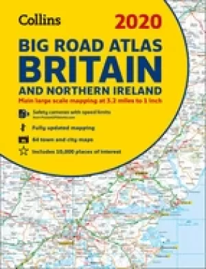 Image of 2020 collins big road atlas britain and northern ireland