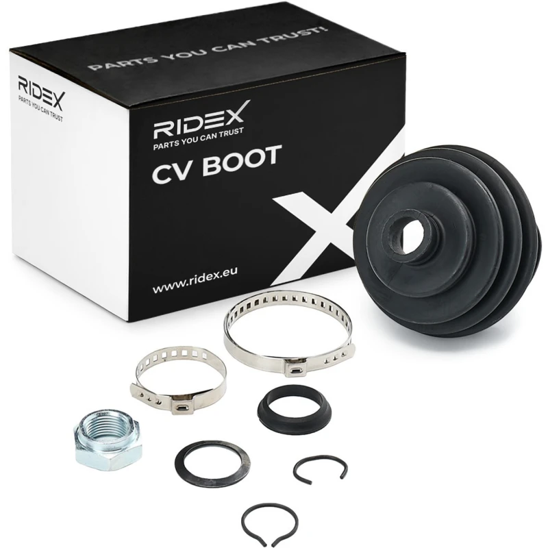 Image of RIDEX 193B0073 Bellow, driveshaft Front Axle Bellow,driveshaft (193)