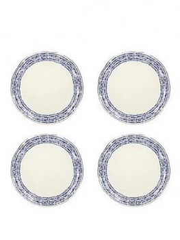 Image of Kitchencraft Mikasa Azores Speckle Dinner Plates ; Set Of 4