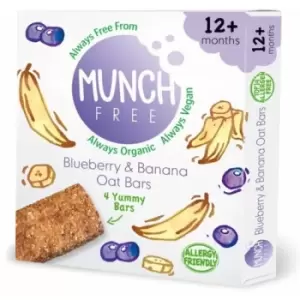 Image of Munch Free Blueberry & Banana Oat Bar Multipack - 100g - 702353