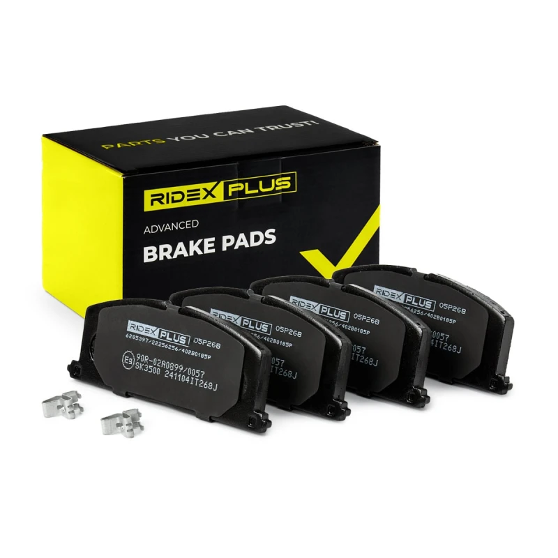 Image of RIDEX PLUS Brake pad set RIDEX PLUS 402B0185P