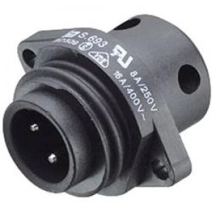 Image of Binder 09 4223 00 04 09 4223 00 04 Standard Circular Connector Series 693 Nominal current details 16 A Number of pins