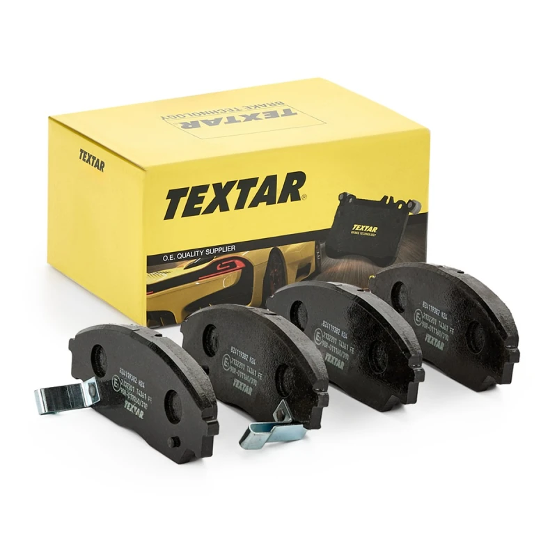Image of TEXTAR 2132201 Brake pad set with acoustic wear warning Brake Pad Set,disc brake (402)