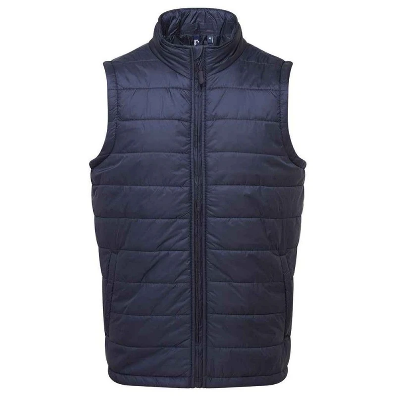 Image of Premier Premier Men Recyclight Gilet in Navy Size: Small Navy S Male 5063300065631