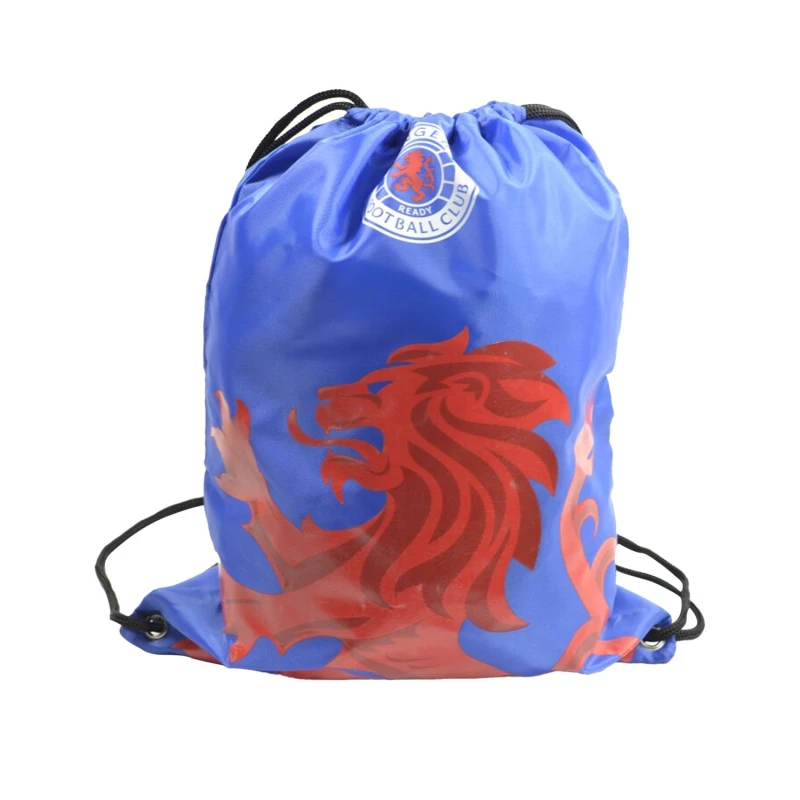 Image of Rangers FC Mens Drawstring Bag in Royal Royal Male