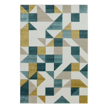 Image of Asiatic Sketch Geo Rectangle Rug - 120x170cm