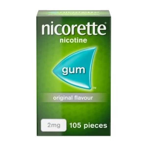 image of Nicorette 2mg Original Gum 105x Pieces