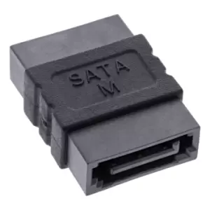 image of InLine SATA Cable Extension Adapter female / female