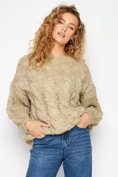 image of Tall Plait Knit Jumper