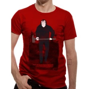 image of The Shining - Unisex Johnny T-Shirt (Red)