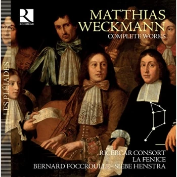 image of Ricercar Consort - Matthias Weckmann: Complete Works CD