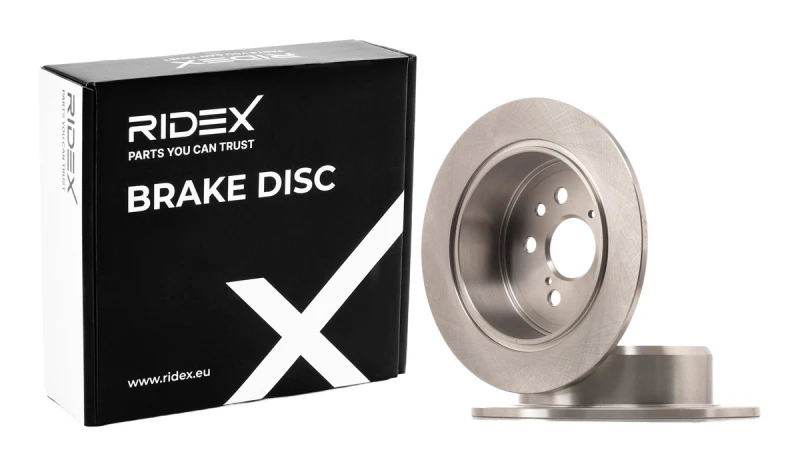 Image of Brake disc RIDEX 82B1626