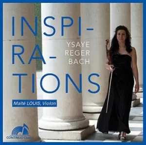 Image of Ysaye/Reger/Bach Inspirations by Eugene Ysaye CD Album
