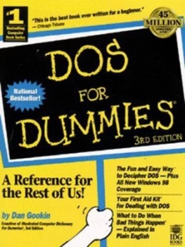 Image of Dos for Dummies by Dan Gookin Paperback