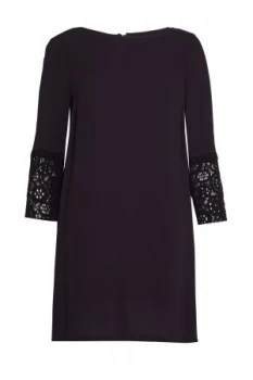 Image of French Connection Ensor Crepe Tunic Dress Blue