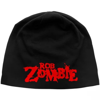 Rob Zombie - Logo Unisex Beanie Hat - Black