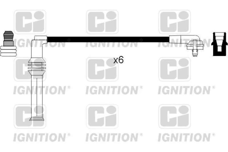 Image of QUINTON HAZELL Ignition lead set QUINTON HAZELL XC857
