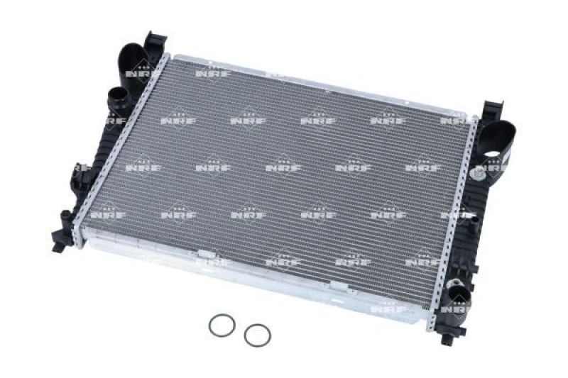 Image of NRF 55325 Engine radiator EASY FIT Brazed cooling fins, Aluminium, with gaskets/seals Aluminium Radiator,engine cooling (470)