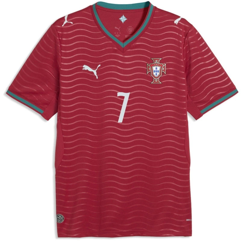 Image of Puma Mens PUMA Portugal Ronaldo Home Shirt 2026 Ronaldo 7 male S
