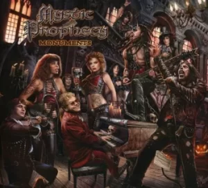 Image of Monuments Uncovered by Mystic Prophecy CD Album