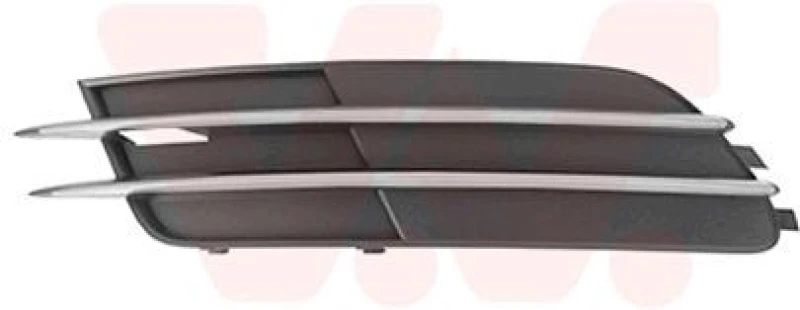 Image of VAN WEZEL Bumper grill VAN WEZEL 0342595