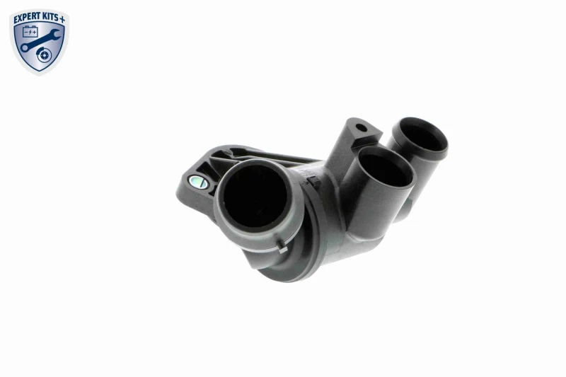 Image of VEMO V15-99-1897 Engine thermostat Opening Temperature: 87°C, with gasket/seal, Synthetic Material Housing Thermostat,coolant (316)
