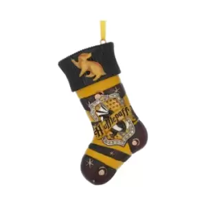 image of Harry Potter Hufflepuff Stocking Hanging Ornament