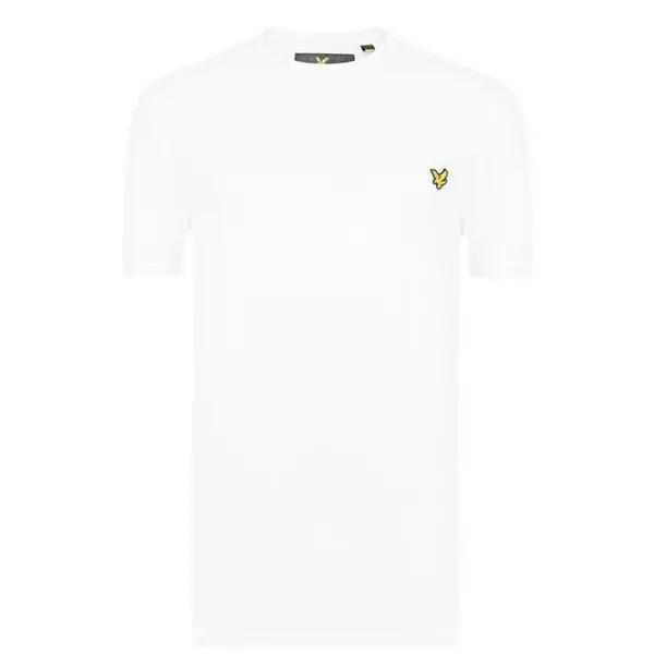 Image of Lyle and Scott Logo T Shirt Regular Fit T-Shirts Small Red 59934862350