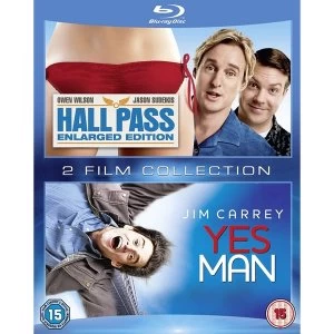 Image of Hall Pass/Yes Man Double Pack Bluray