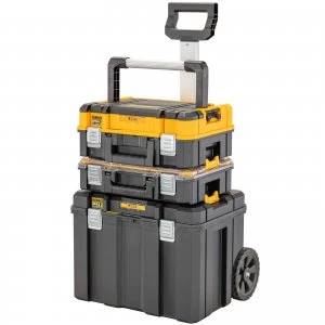 image of DEWALT TSTAK V2 Stackable Tool Box Bundle New 2020 Model