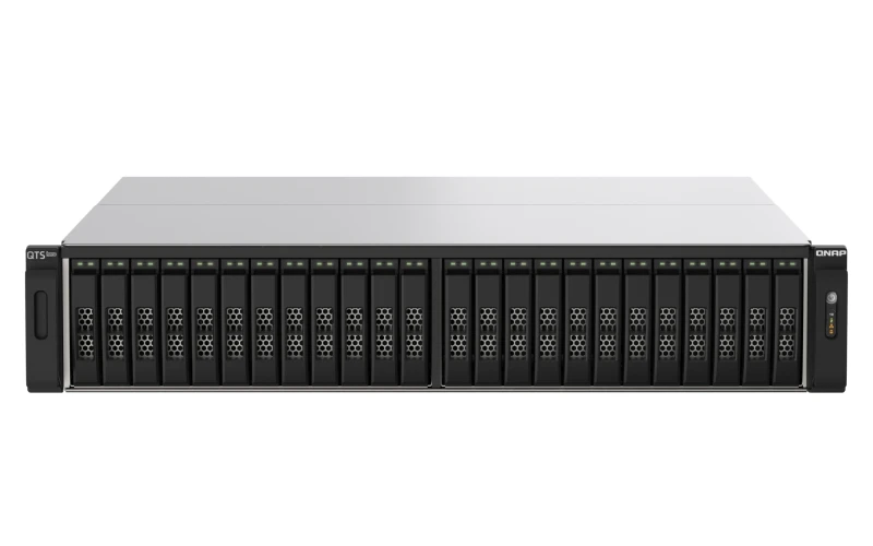 Image of QNAP TS-h2490FU NAS Rack (2U) EPYC 7232P 64GB DDR4 0 TB QuTS hero Bla