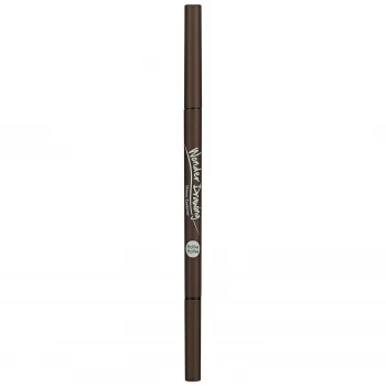 image of Holika Holika Wonder Drawing Skinny Eyebrow Pencil 5ml (Various Shades) - 02 Dark Brown