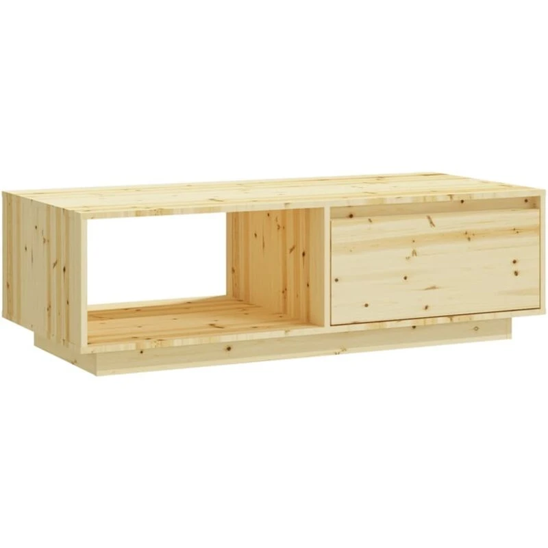 Image of VIDAXL Coffee Table 110x50x33.5cm Solid Firwood Vidaxl 8720286761670