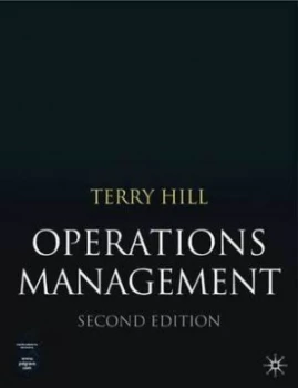 Image of Operations Management by Terry Hill Paperback