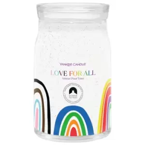 Image of Yankee Candle Signature Jar Candle Large Love For All 567g