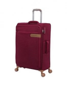 Image of IT Luggage Radiate Dark Red Medium Suitcase
