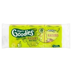Image of Organix Goodies Raisins 6x 14g
