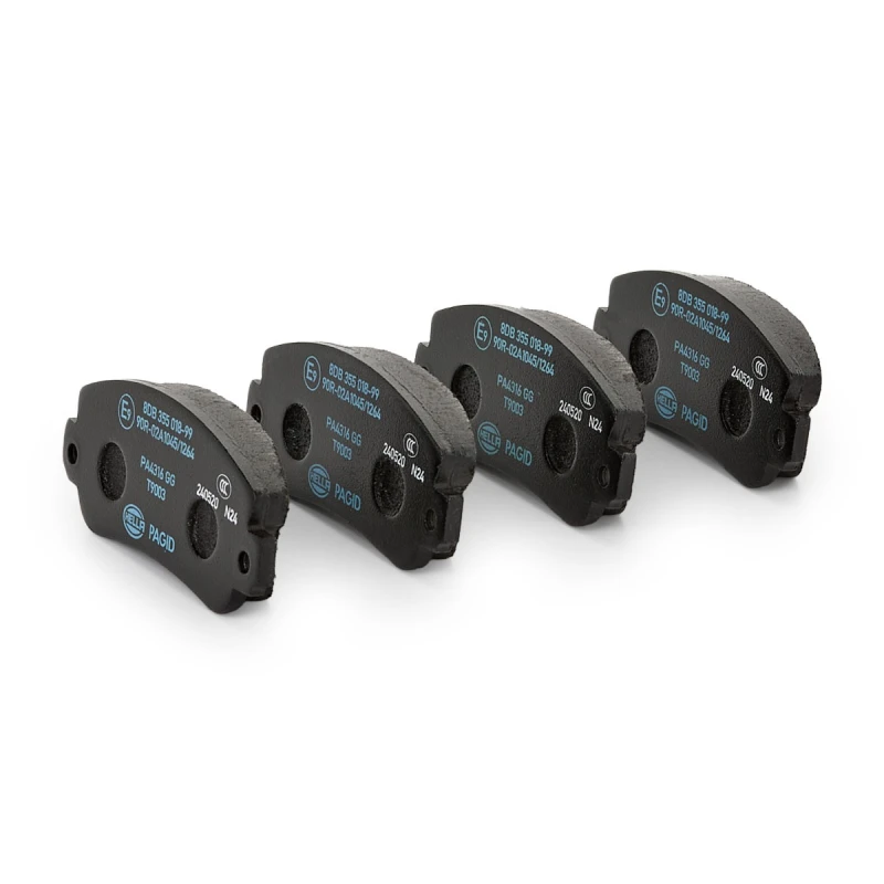 Image of HELLA Brake pad set HELLA 8DB 355 018-991